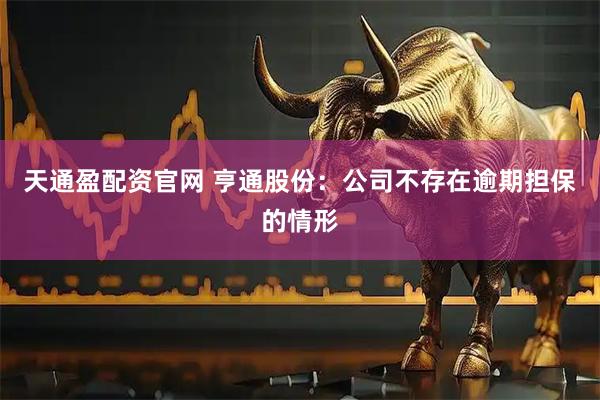 天通盈配资官网 亨通股份：公司不存在逾期担保的情形